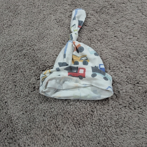 Copper Pearl Construction Vehicle Knot Hat - Picture 2 of 4